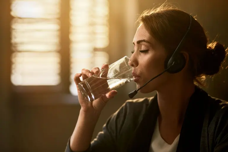 Woman enjoying cleartide clear 4.